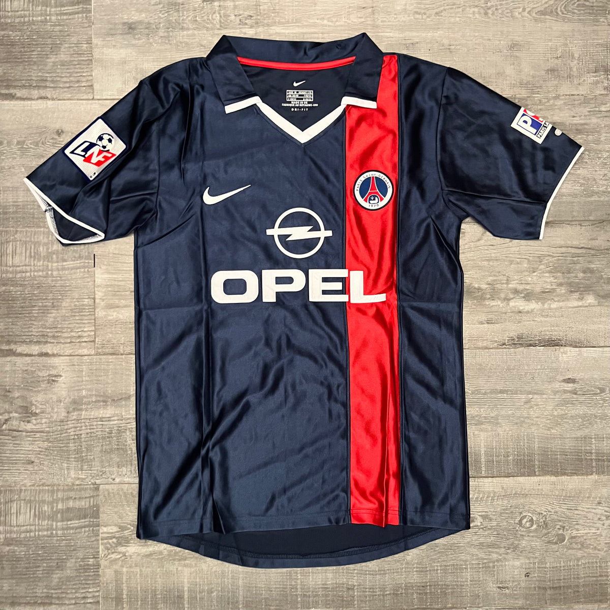 2001 02 PARIS SAINT GERMAIN HOME RETRO RetroClubKits