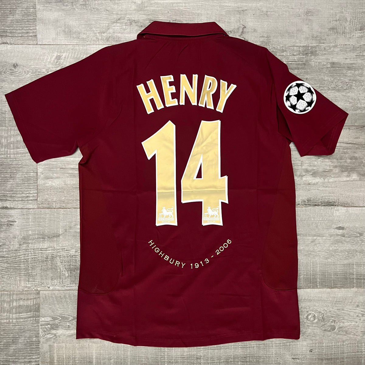 Arsenal Jersey Thierry Henry Maglia Henry Arsenal 2005 2006