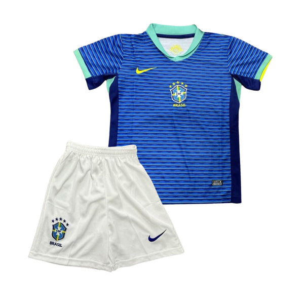NIÑOS - 2024-25 - BRASIL VISITANTE | CAMISETA + SHORT