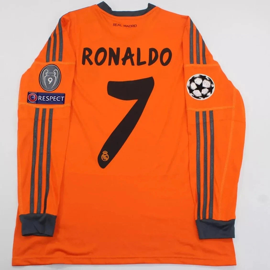 Real madrid away kit long sleeve sales